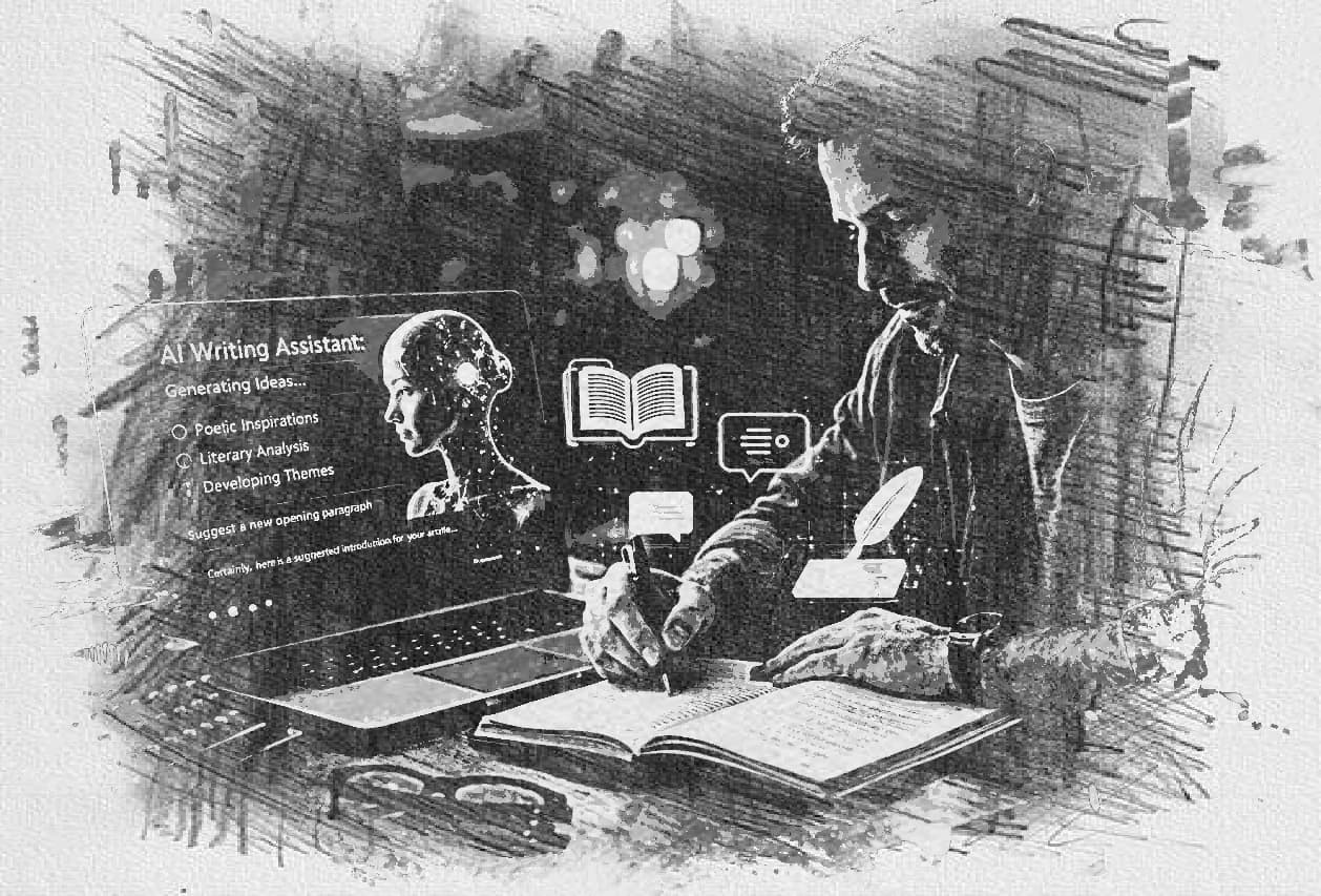 الكاتب العربيّ والذكاء الاصطناعي: نحو زواجٍ شرعيٍّ مُنتِج!